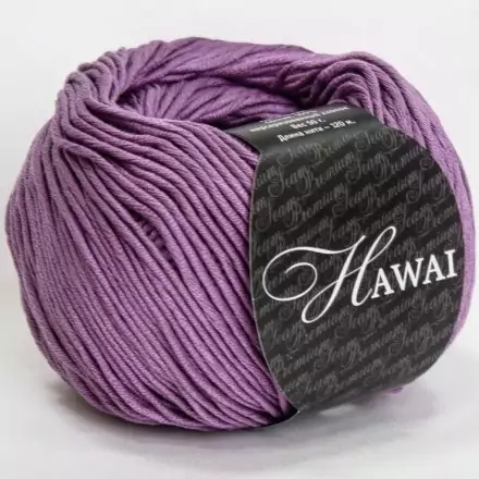Hawai (Seam) 3835 лиловый, пряжа 50г