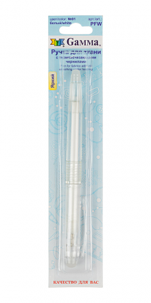 PFW 01 белая ручка для ткани термоисчезающая