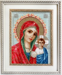 BR111 &quot;Икона Казанской Божией Матери&quot; набор для вышивания крестом
