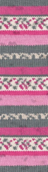 Superwash Wool (Alize) 7707 розово-серый принт, пряжа 100г