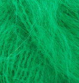 Mohair classik (Alize) 455 яр.зеленый, пряжа 100г