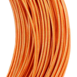 8096 канитель жесткая (жемчужная) 1мм цвет оранжевый 5г