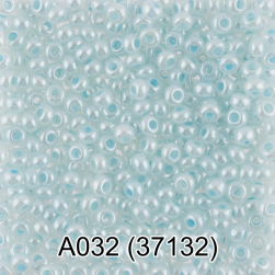 37132 (A032) св.голубой круглый бисер Preciosa 5г
