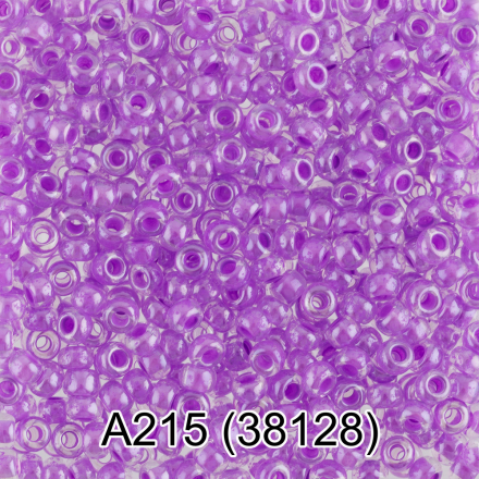 38128 (A215) фиолетовый круглый бисер Preciosa 5г