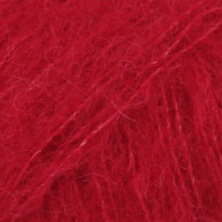 Brushed Alpaca Silk (Drops) 07 красный, пряжа 25г