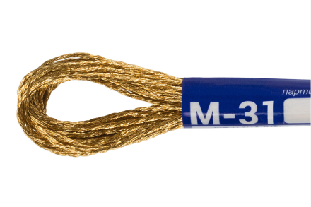 М-31 золотисто-коричневый металлик Gamma, 8м