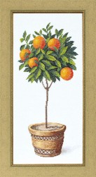 ВТ-127 &quot;Апельсиновое дерево&quot; набор для вышивки крестом