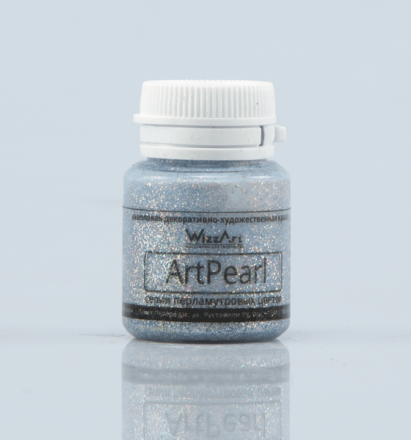 WR19.20 голографический серебро ArtPearl краска акриловая 20 мл