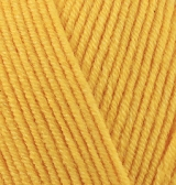 Cotton Gold (Alize) 216 желтый, пряжа 100г