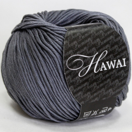 Hawai (Seam) 317 темно серый, пряжа 50г