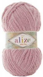 Softy Plus (Alize) 295 пыл.роза, пряжа 100г