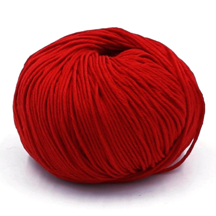 Baby Cotton (Weltus) 18 красный, пряжа 50г