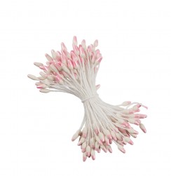 TIC/NSM-4 бело-розовые тычинки для искусственных цветов