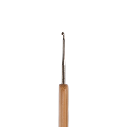 RHB d 1,5 мм крючок алюминиевый с бамбуковой ручкой 13,5 см