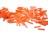 TOHO BUGLE 9мм 0129 оранжевый/перл, бисер 5 г (Япония)