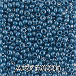 38220 (A053) синий круглый бисер Preciosa 5г