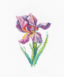 1425 &quot;Радужный цветок&quot; набор для вышивки крестом