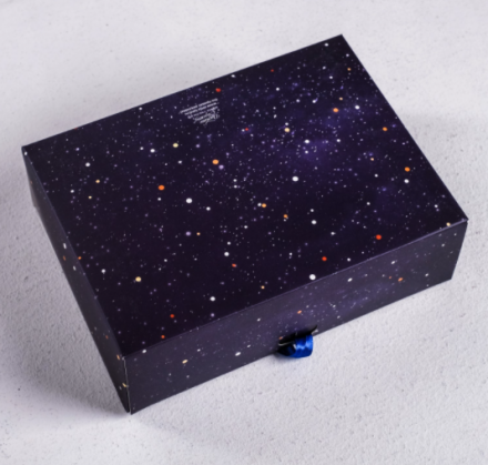 4532948 &quot;Stars&quot; коробка подарочная 16,5х12,5х5 см