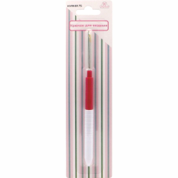 KVRKB1.75 крючок вязальный 1.75мм &quot;Рукоделие&quot; алюминиевый с пластиковой ручкой