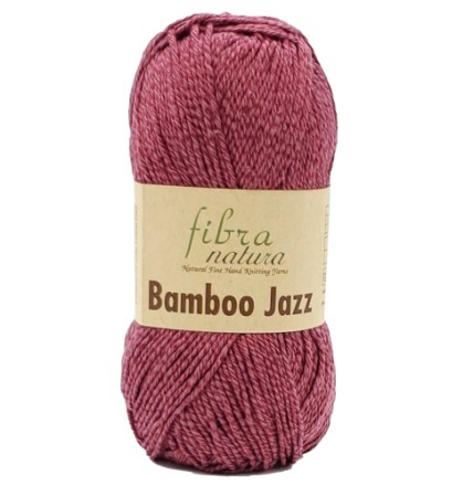 Bamboo Jazz (Fibra Natura) 231 ягодный, пряжа 50г