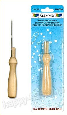 FN-006 Деревянная ручка для игл для валяния &quot;Gamma&quot;