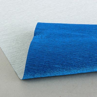 Бумага гофрированная 805 синий металл, 50 см х 2,5 м 1205199