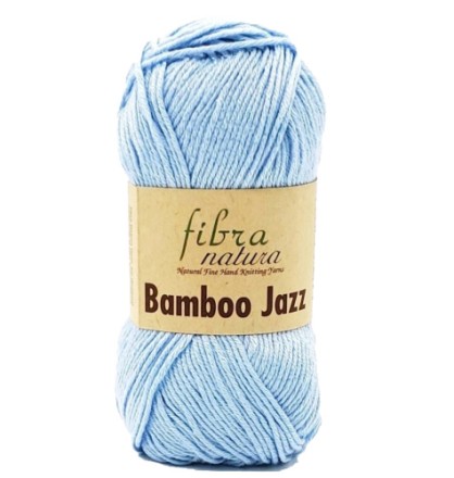 Bamboo Jazz (Fibra Natura) 218 голубой, пряжа 50г