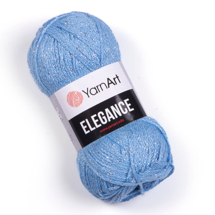 Elegance (Yarnart) 107 голубой, пряжа 50г