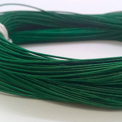 MS-Green канитель жесткая (жемчужная) 1мм цвет зеленый 5г