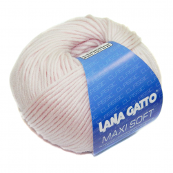 Maxi Soft (Lana Gatto) 13210 нежная роза, пряжа 50г