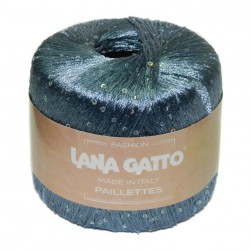 Paillettes LG (Lana Gatto) 8604 голубой, пряжа 25г