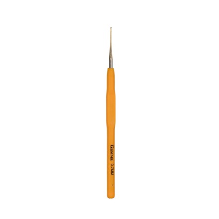 RCH №0,7 крючок для вязания стальной с прорезиненной ручкой 13см