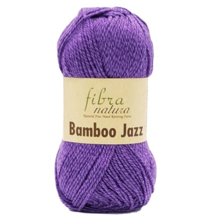Bamboo Jazz (Fibra Natura) 230 фиолетовый, пряжа 50г