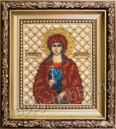 Б-1129 &quot;Икона святой мученицы Маргариты&quot; набор для вышивания бисером