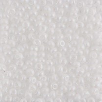46205 (A217) белый/меланж круглый бисер Preciosa 50г