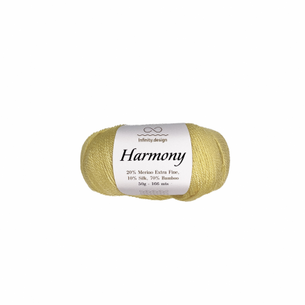 Harmony (Infinity) 2114 светлый желтый, пряжа 50г