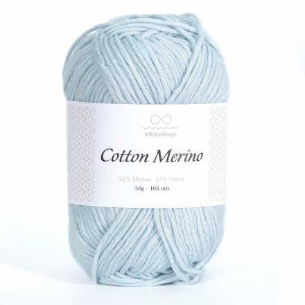 Cotton Merino (Infinity) 5930 голубой, пряжа 50г