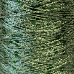Пайетки (Фабричный Китай) 15 зеленый, пряжа 100г