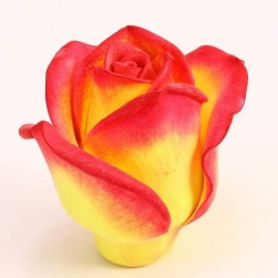 Роза бутон раскрытый, формочка для мыла силиконовая
