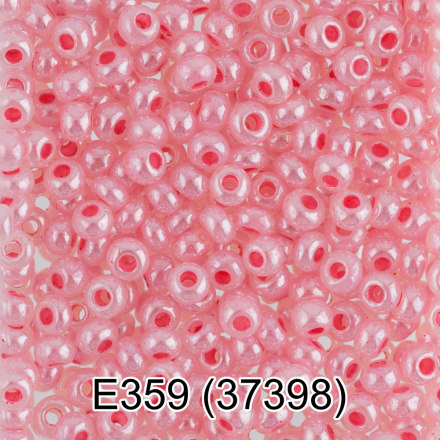 37398 (E359) розовый алебастр, круглый бисер Preciosa 5г