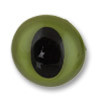 CAE- 10-5 зеленые глаза c кошачьим зрачком с шайбами, 10,5 мм, 4 шт