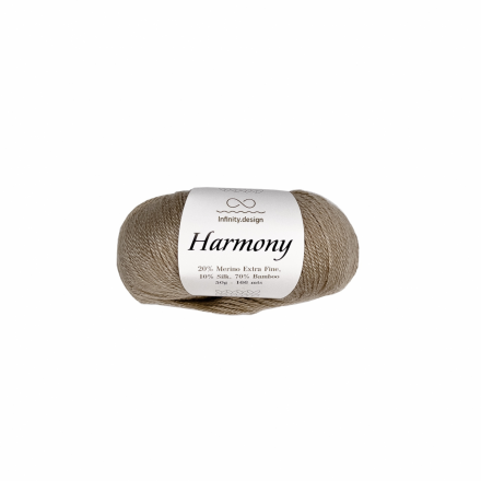 Harmony (Infinity) 2205 насыщенный бежевый, пряжа 50г