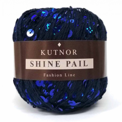Shine Pail (Kutnor) 076 синий, пряжа 50г
