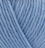 Wooltime (Alize) 432 голубой, пряжа 100г