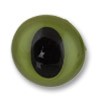 CAE- 12 зеленые глаза c кошачьим зрачком с шайбами,12 мм, 4 шт