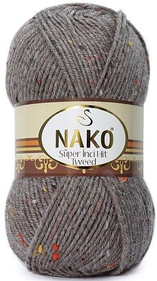Tweed Super Hit (Nako) 1367 какао, пряжа 100г