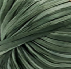 Raffia Multi (Fibra Natura) 117-24 зеленый меланж, пряжа 35г