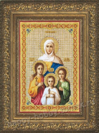 А-139 &quot;Вера, Надежда, Любовь и их мать София&quot; набор для вышивания крестом