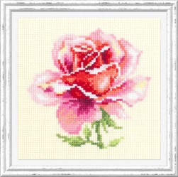 150-002 &quot;Розовая роза&quot; набор для вышивки крестом