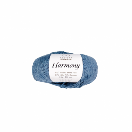 Harmony (Infinity) 6052 джинсовый, пряжа 50г